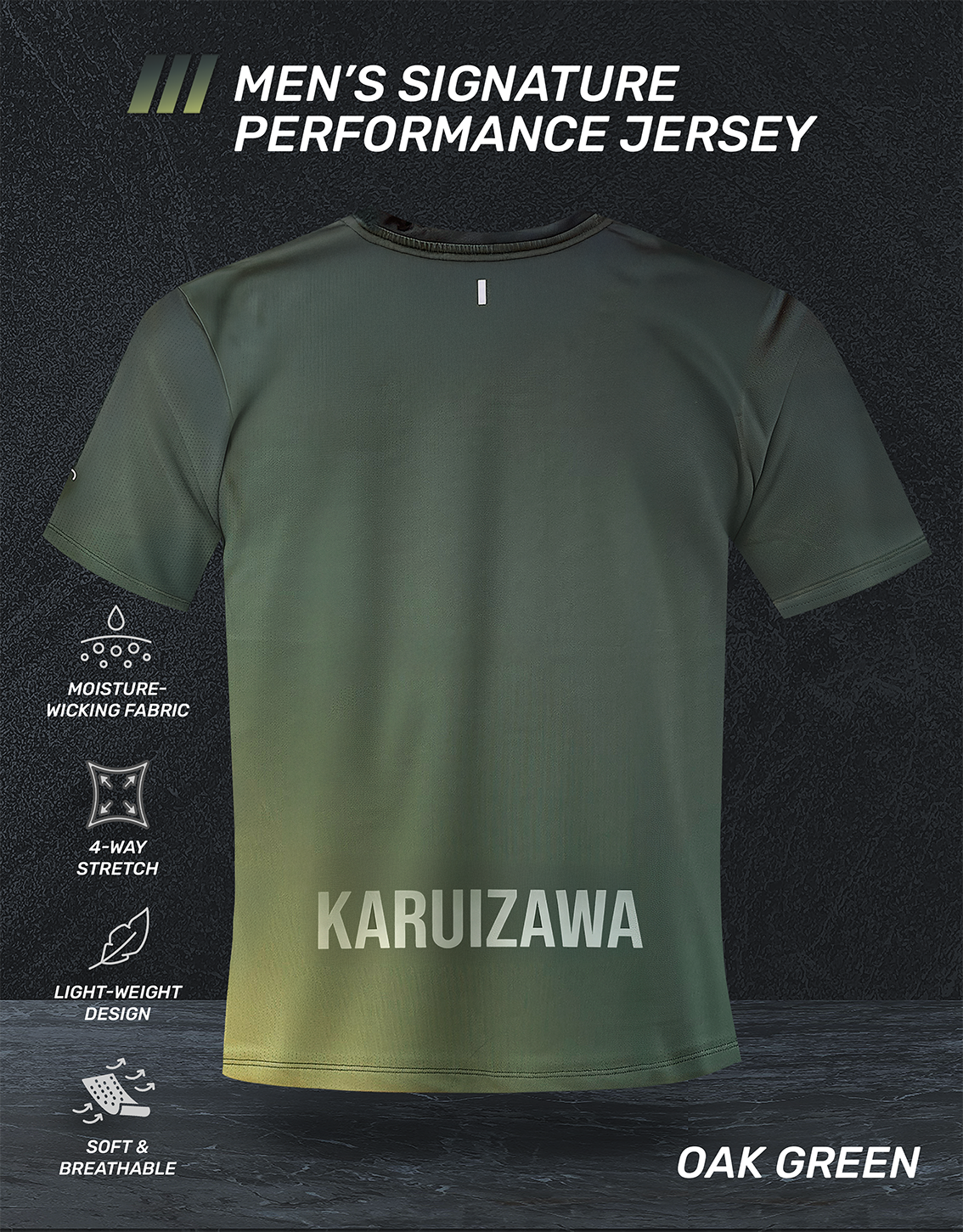Signature Jersey (Oak Green) 「KARUIZAWA」