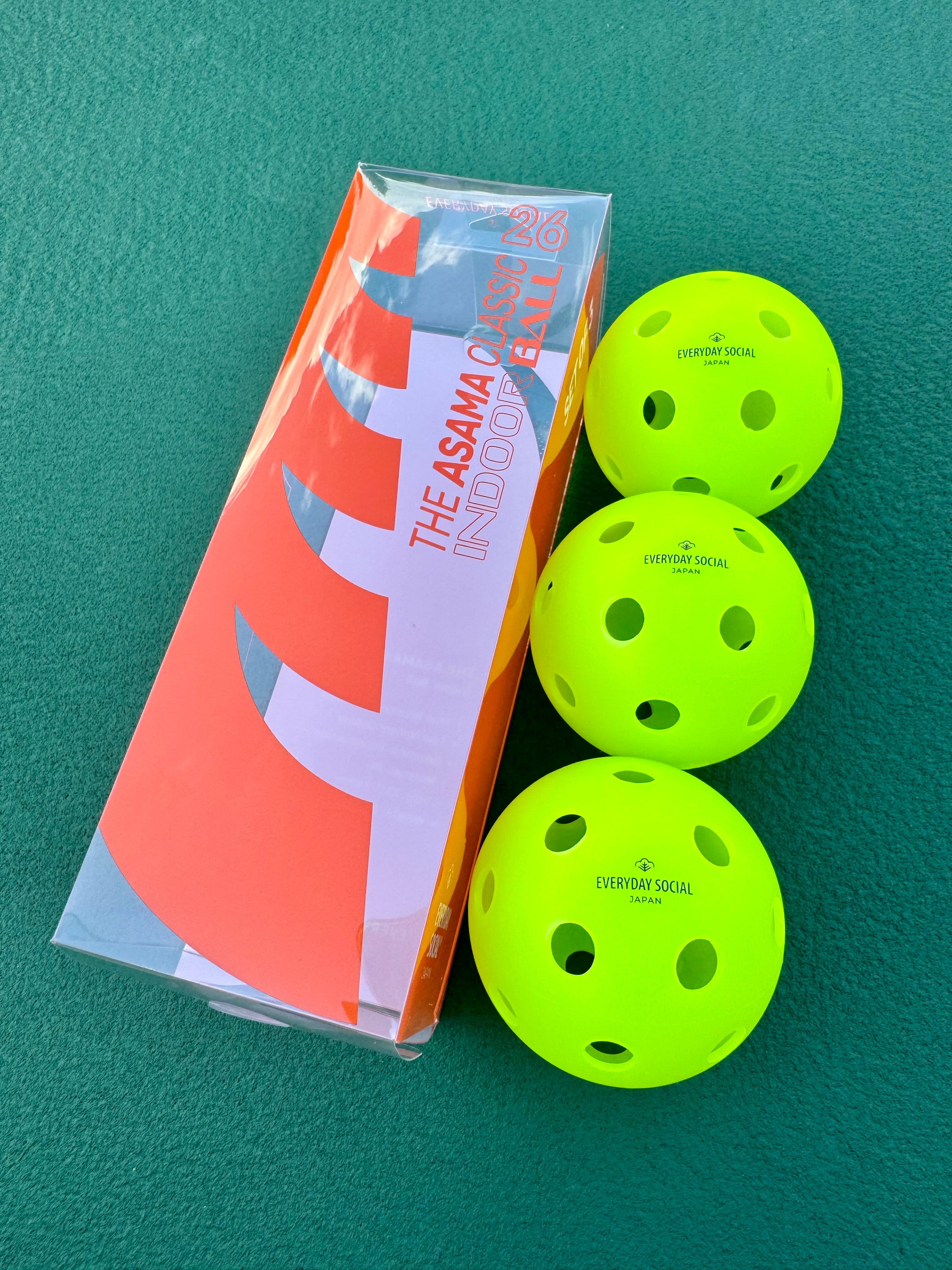 THE ASAMA CLASSIC 屋内用ボール (3個入り)