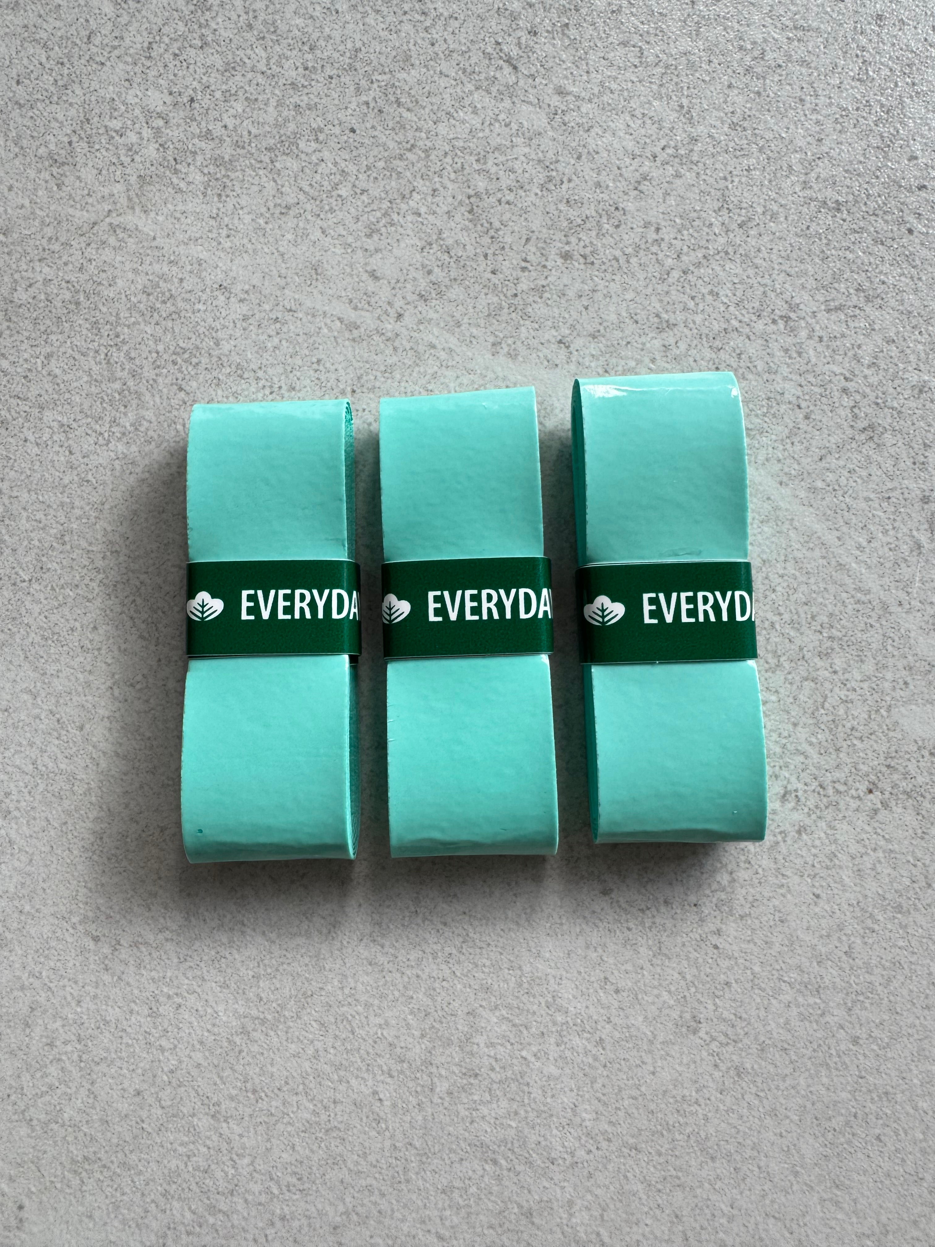 EVERYDAY SOCIAL® クラシックグリップテープ（3本セット）「ミントグリーン」