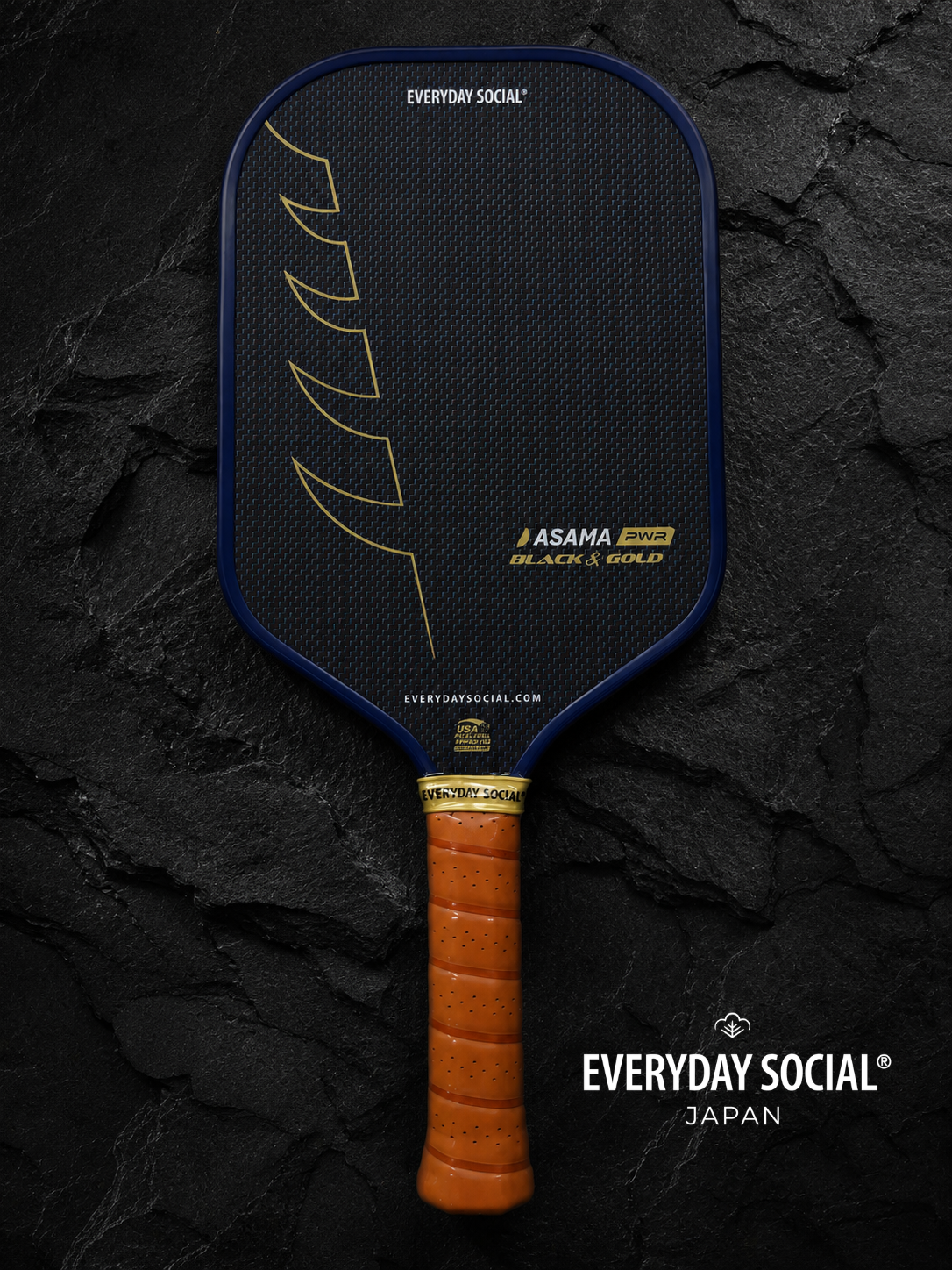 ASAMA BLACK & GOLD PWR (Full-Foam Gen4) Navy