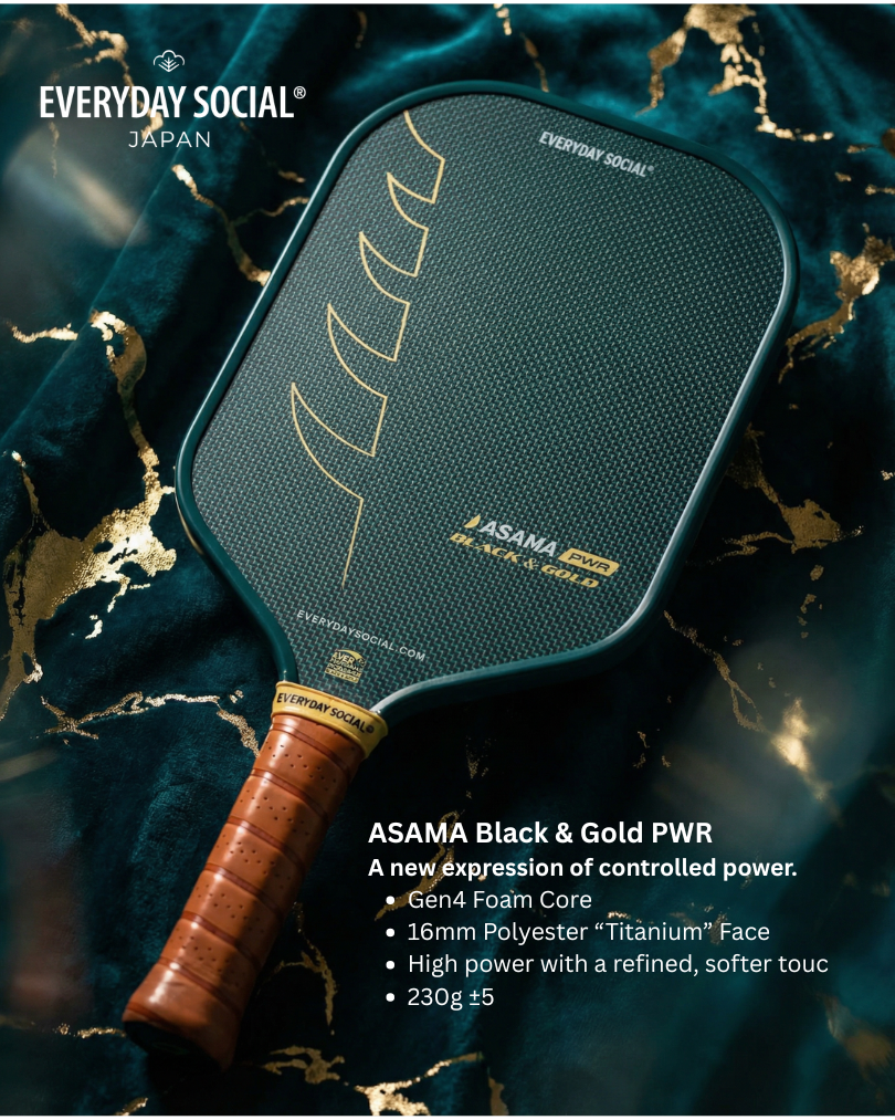 【新作】ASAMA ブラック＆ゴールド PWR（グリーン）フォームコア (Gen4)