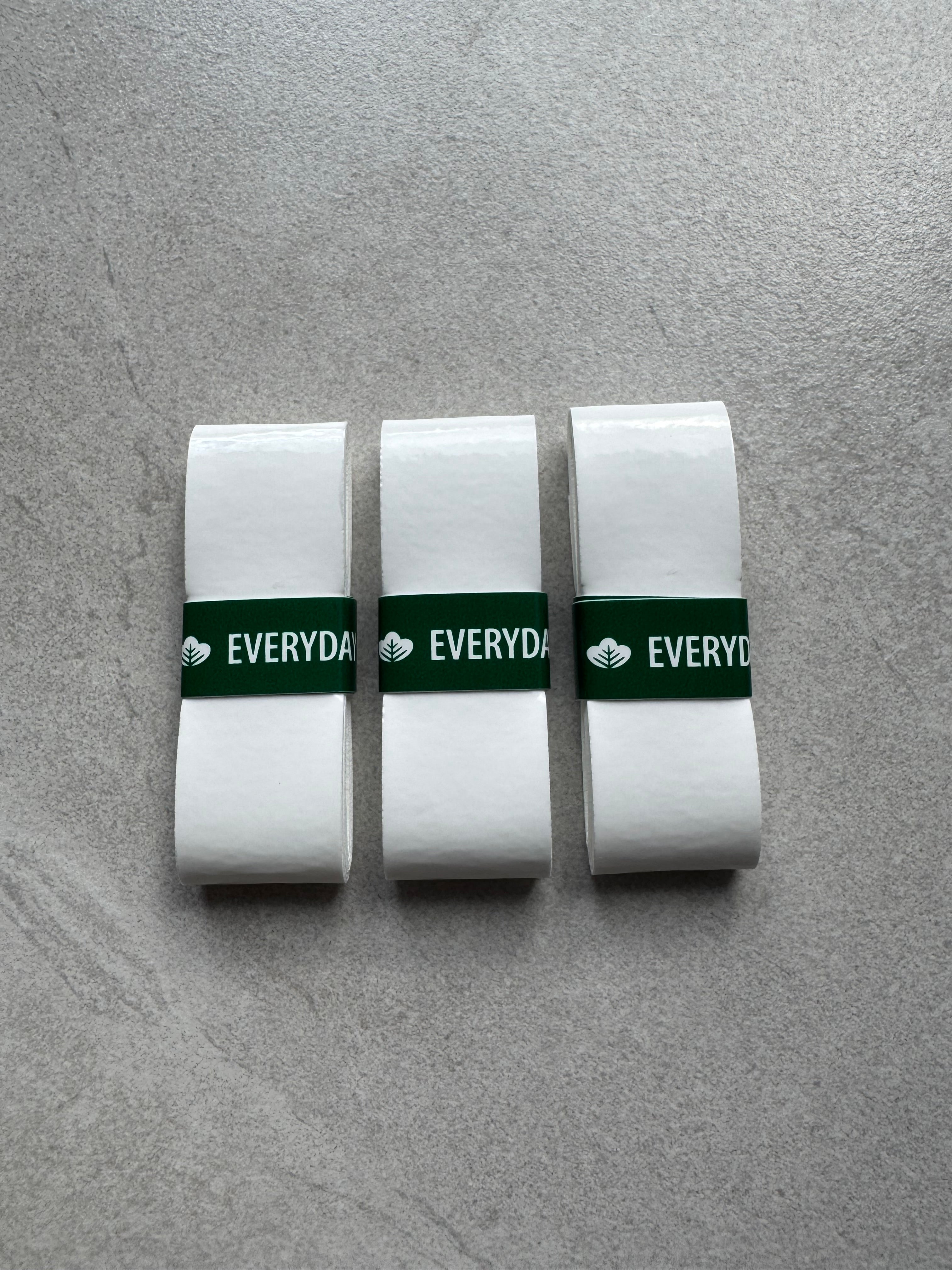 EVERYDAY SOCIAL® クラシックグリップテープ（3本セット）「ウィンターホワイト」