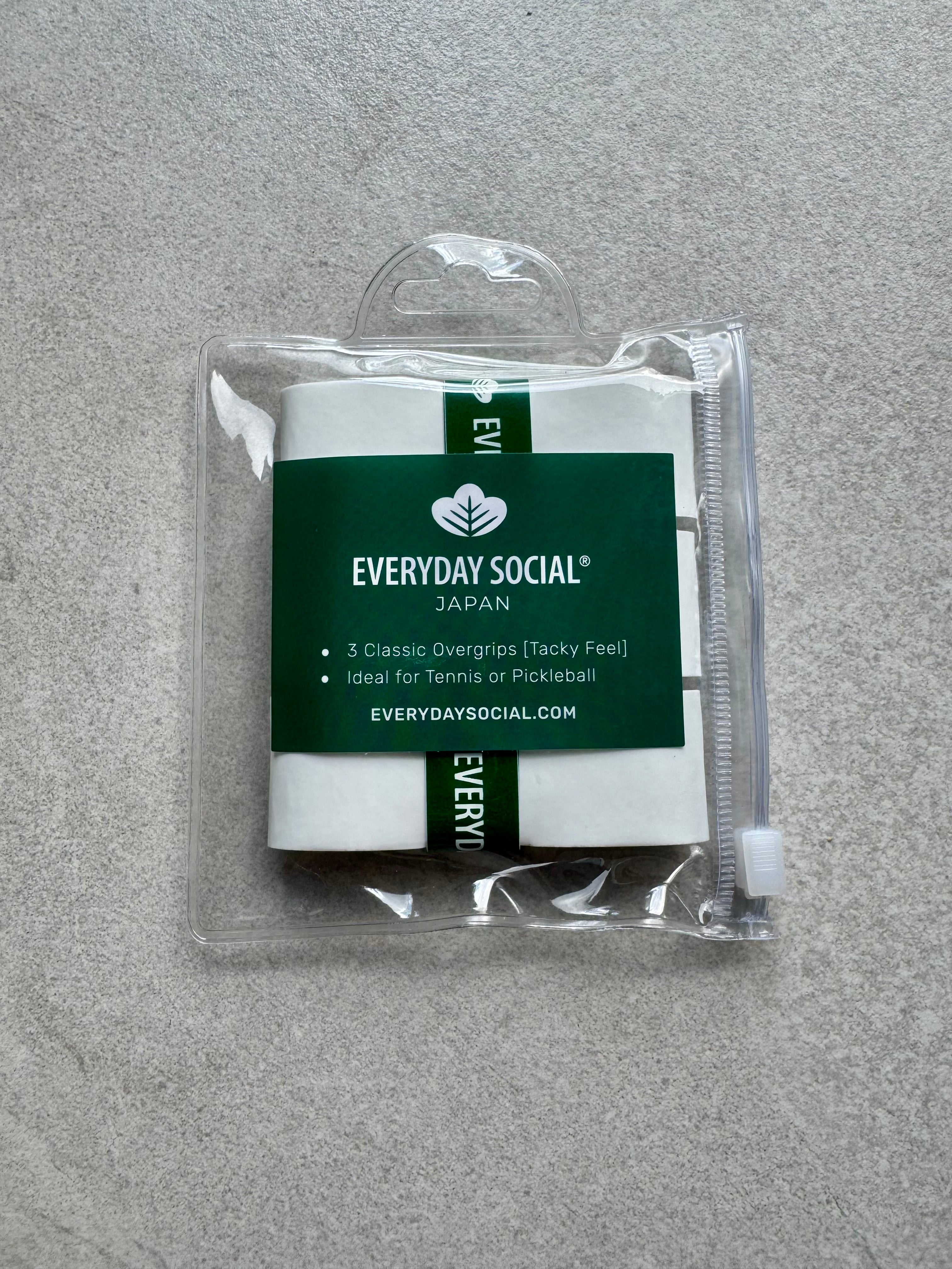 EVERYDAY SOCIAL® クラシックグリップテープ（3本セット）「ウィンターホワイト」