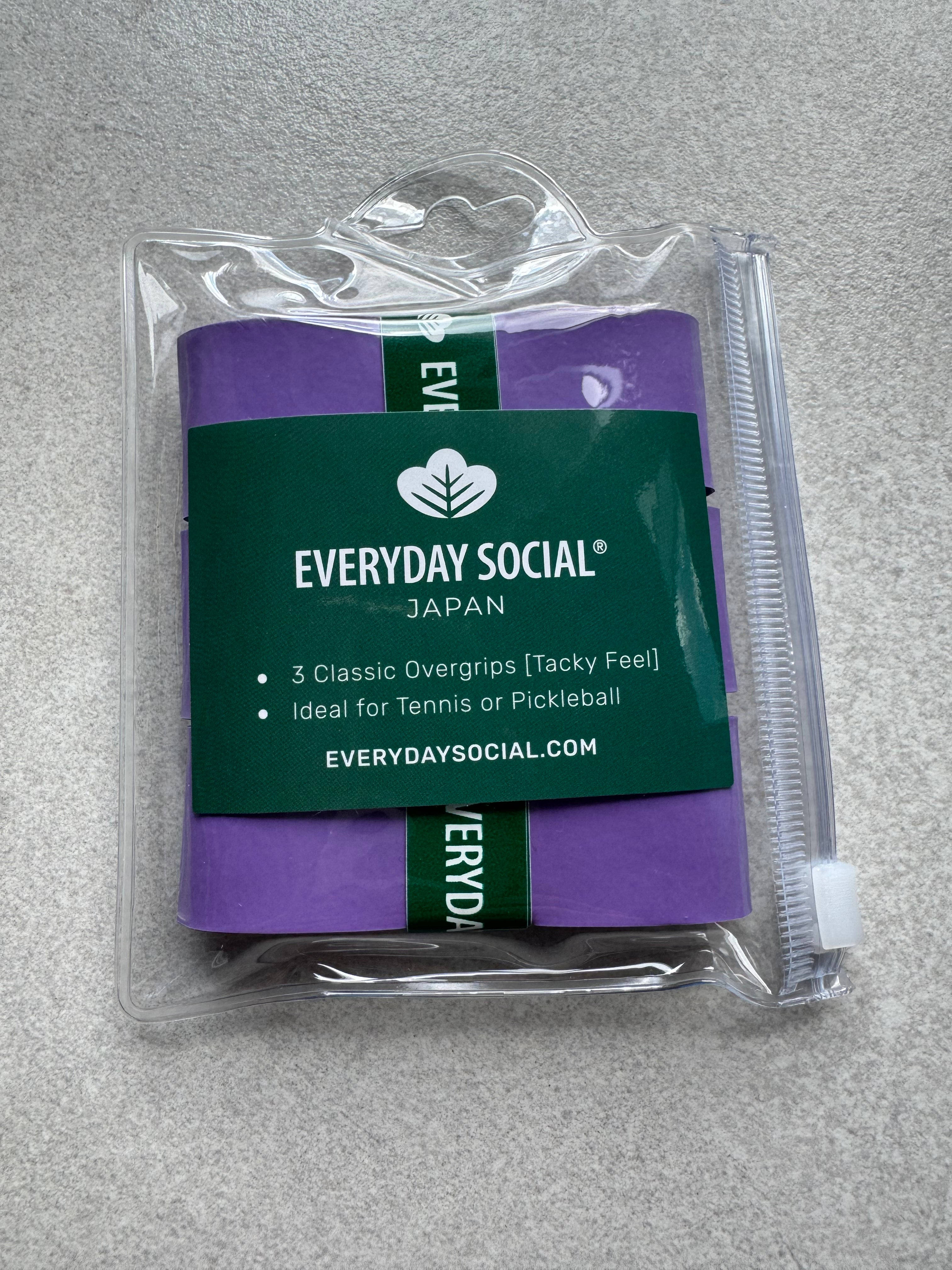EVERYDAY SOCIAL® クラシックグリップテープ（3本セット) 「ラベンダー」