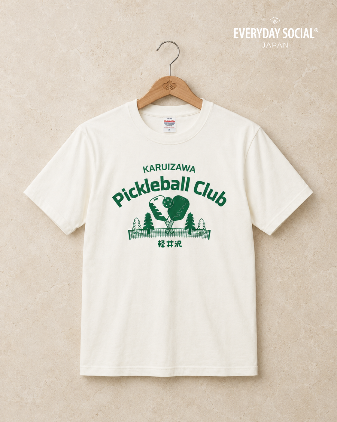 軽井沢ピックルボールクラブ クラシックプレミアム Tシャツ