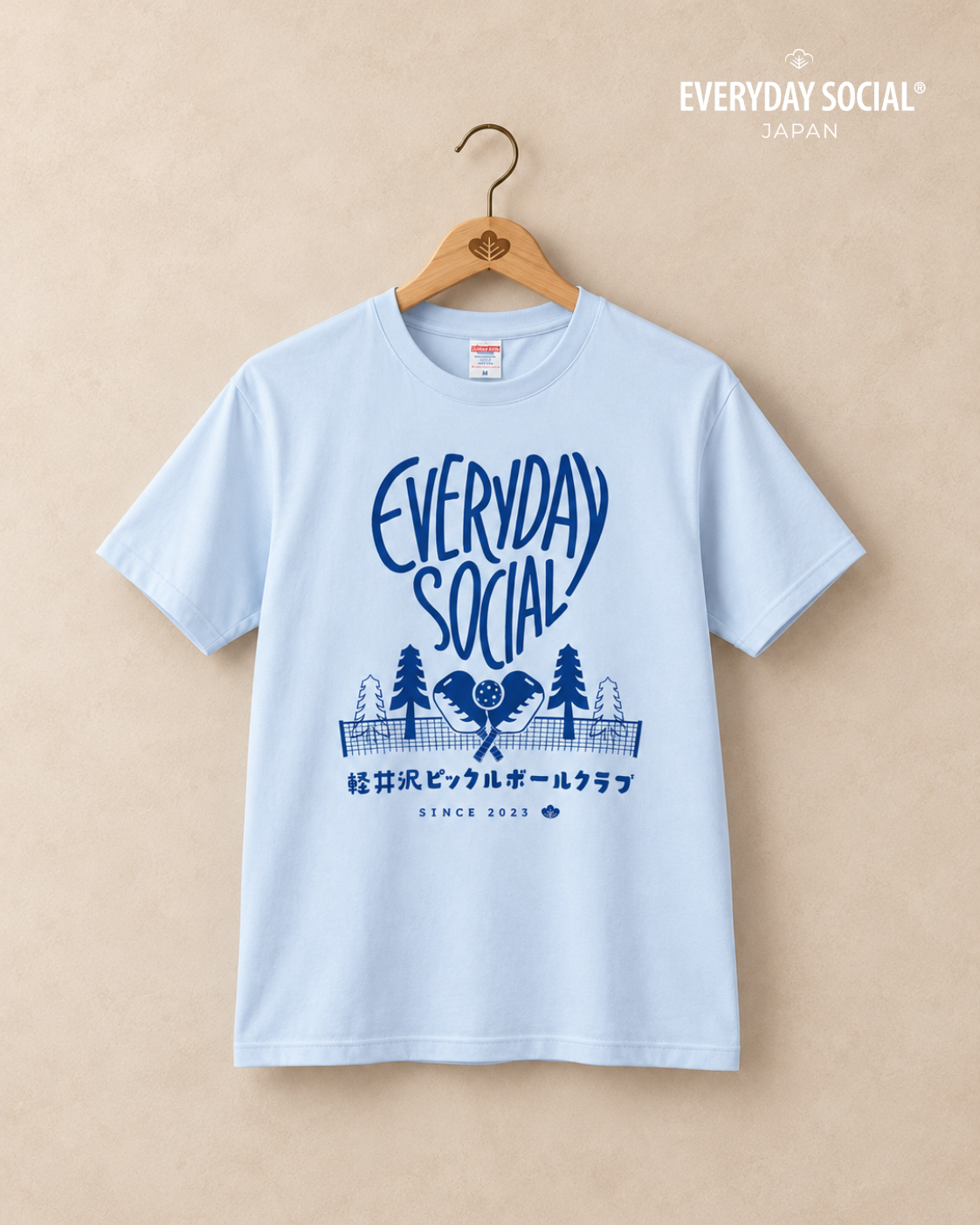 軽井沢ピックルボールクラブ - Love All ジャージーTシャツ ※予約受付中