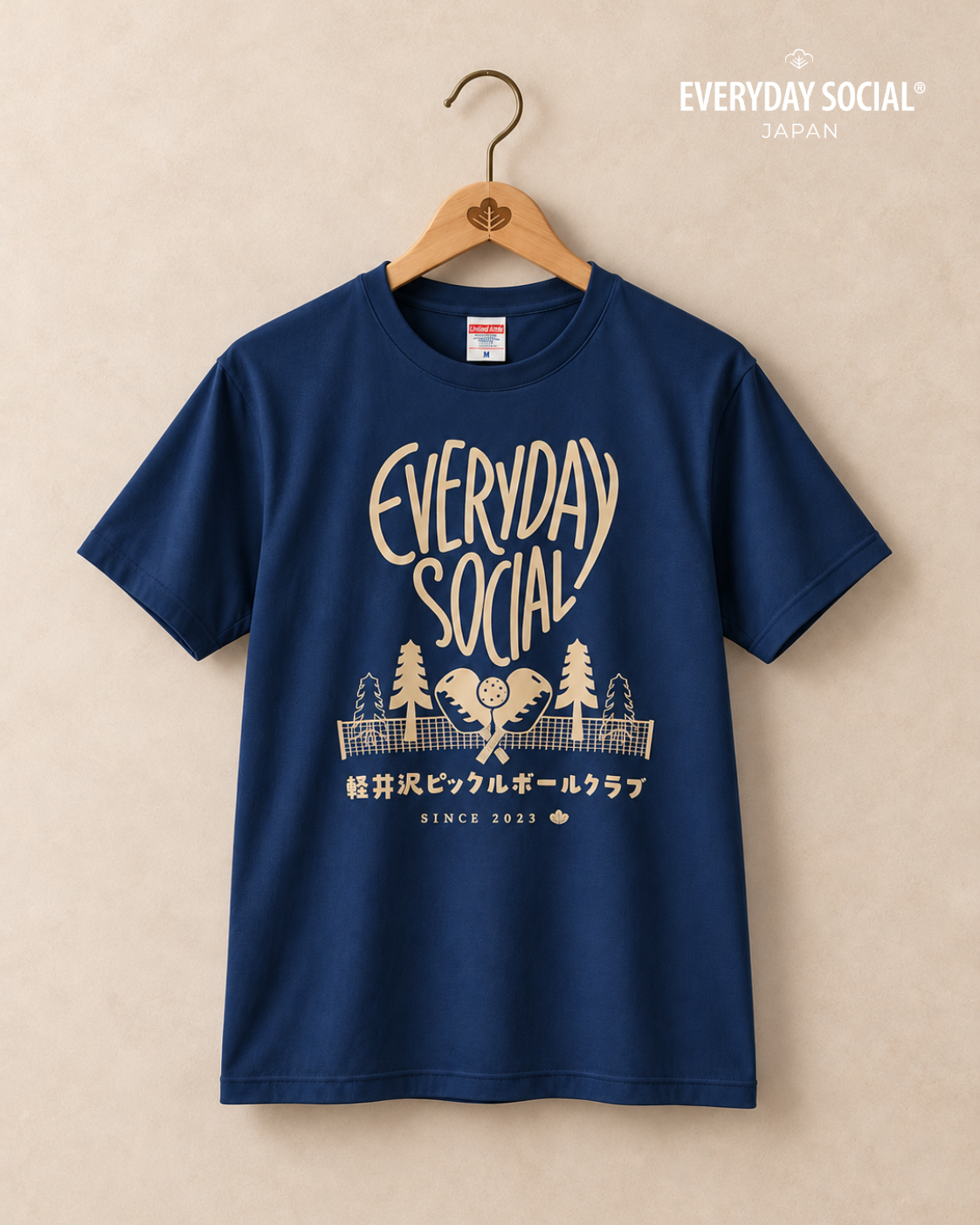 軽井沢ピックルボールクラブ - Love All ジャージーTシャツ ※予約受付中