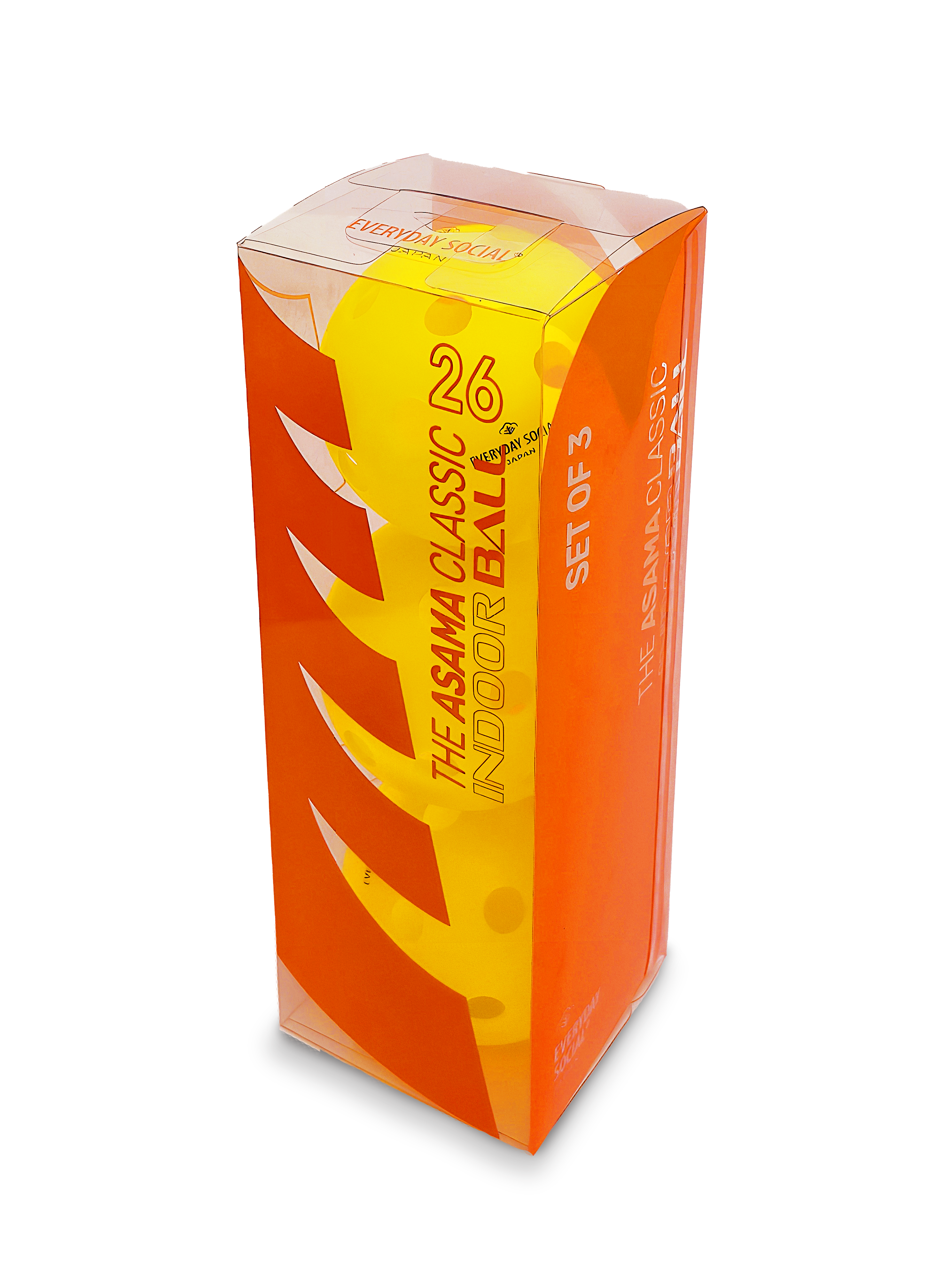 THE ASAMA CLASSIC 屋内用ボール (黄色) 3個入り