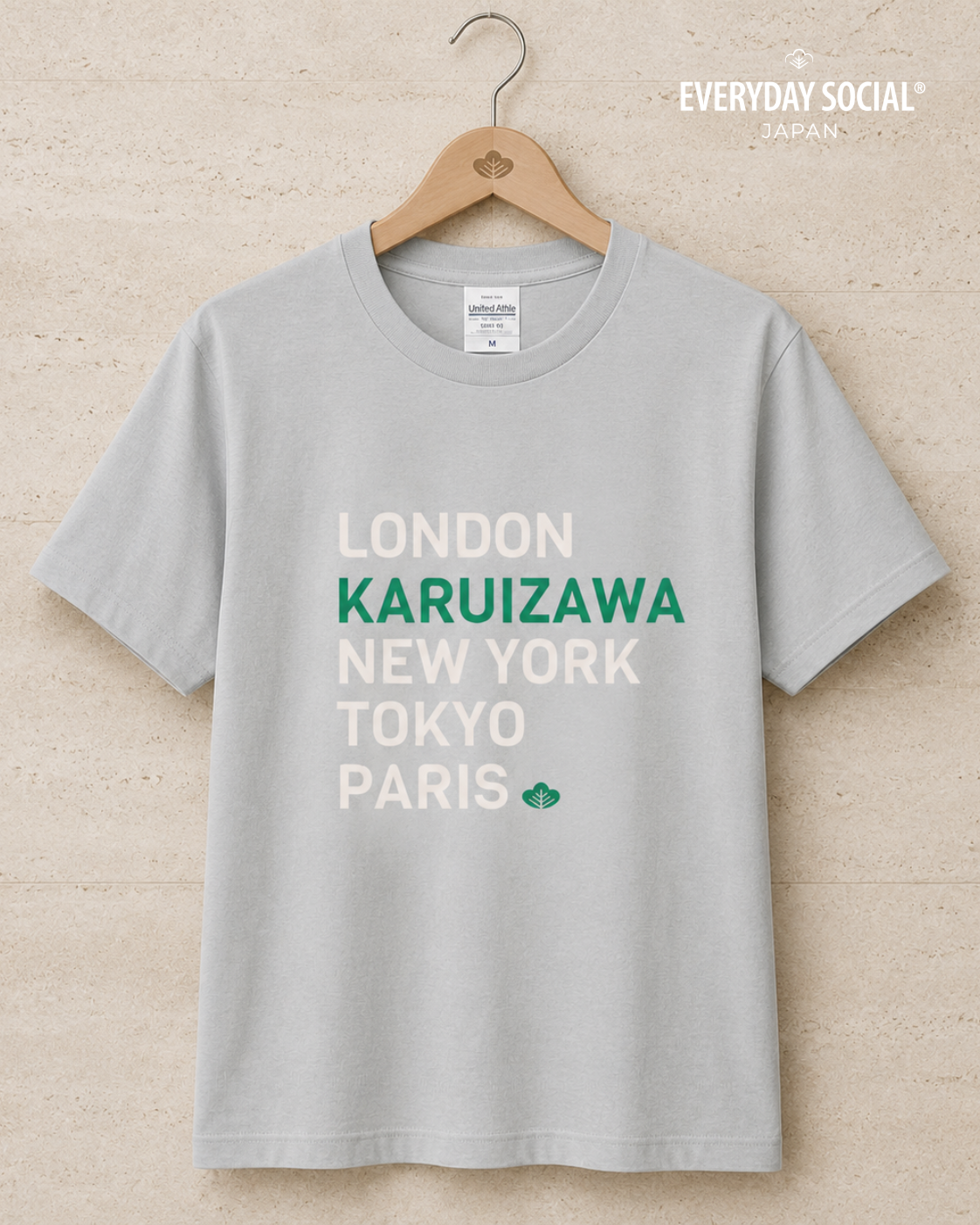 Karuizawa World Cities - Lifestyle Shirt (Moonstone Gray)