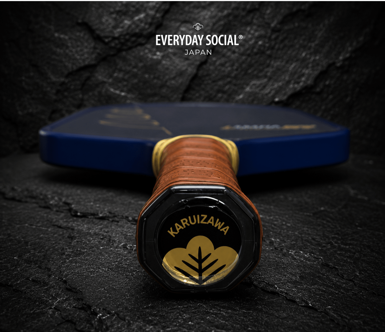 EVERYDAY SOCIAL® - ASAMA BLACK & GOLD PWR (Full-Foam Gen4) Navy