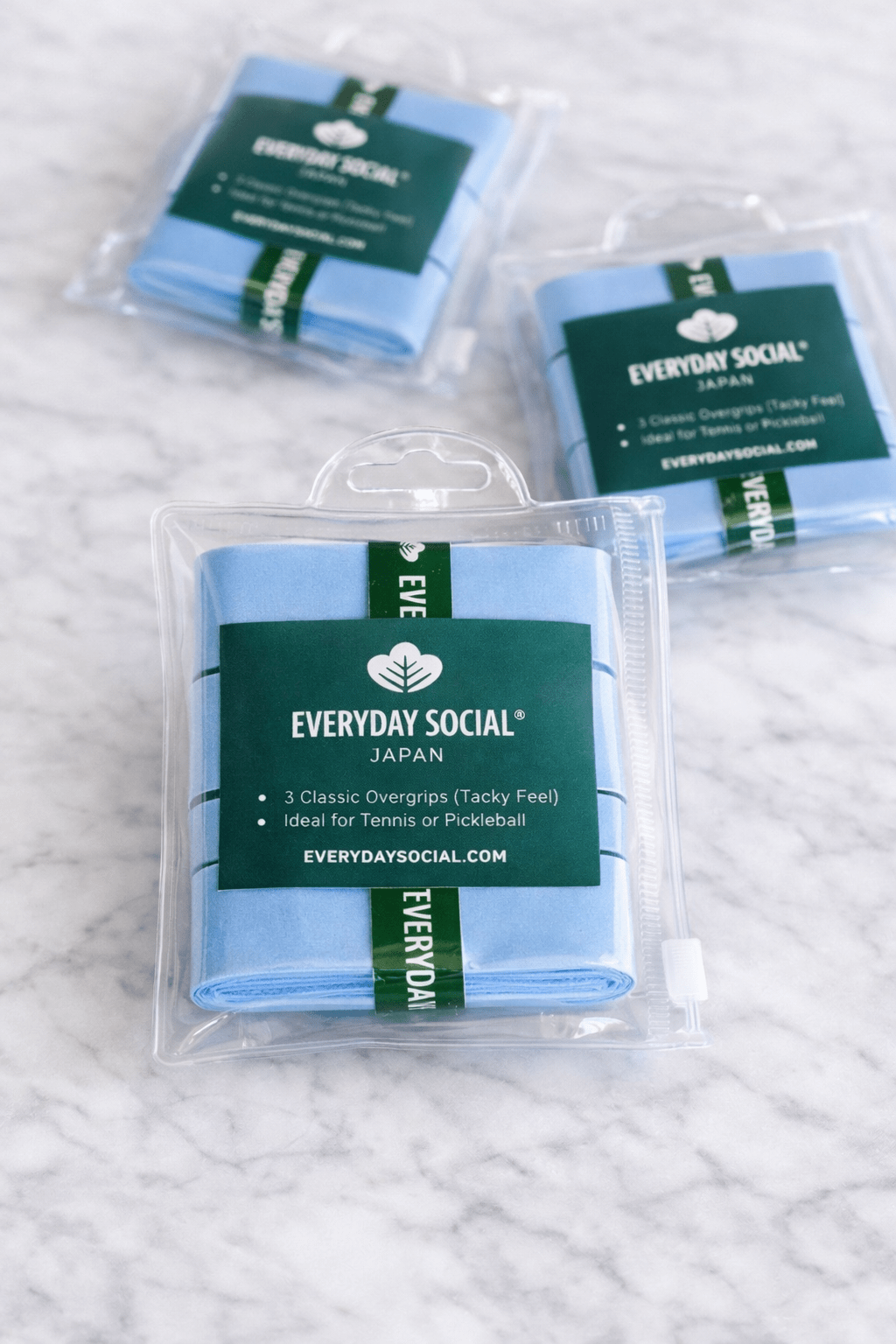 EVERYDAY SOCIAL® - Classic Grip Tape (3 Grips) - Sky Blue