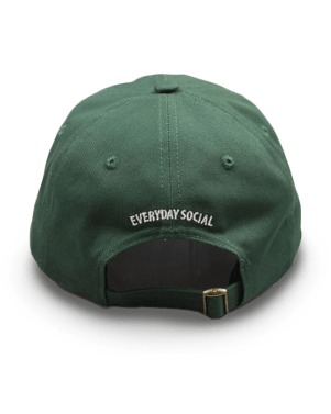 EVERYDAY SOCIAL® - Classic Minimalist Hat (Forest Green)