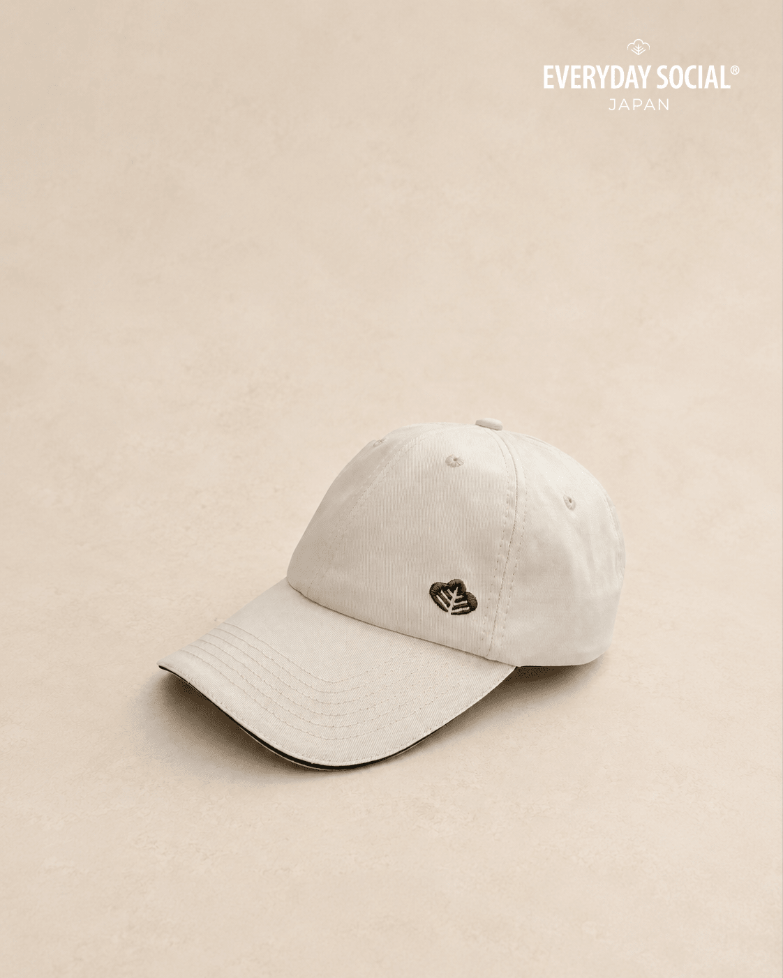 EVERYDAY SOCIAL® - Classic Minimalist Hat (Off-white)