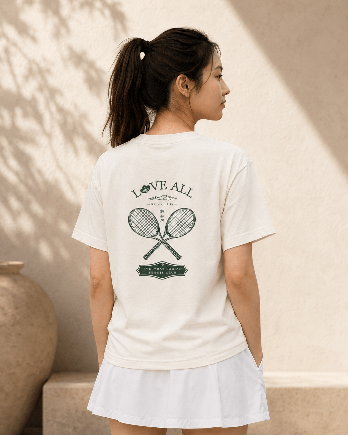 EVERYDAY SOCIAL® - EVERYDAY SOCIAL® Tennis Club Capsule — LOVE ALL T-Shirt