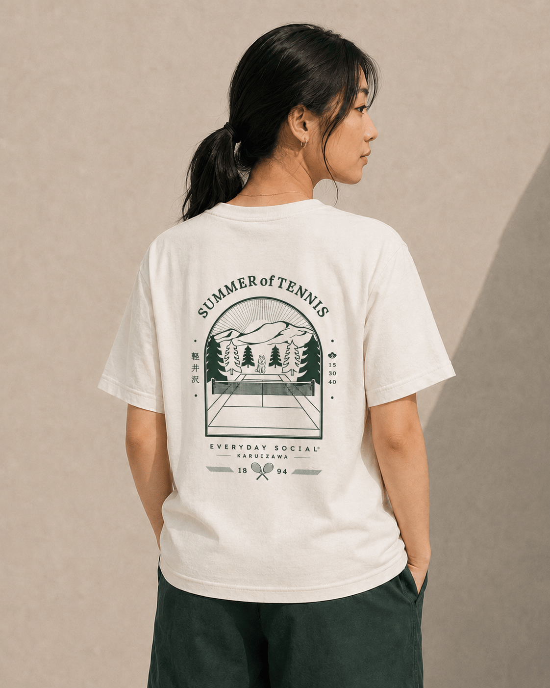 EVERYDAY SOCIAL® - EVERYDAY SOCIAL® Tennis Club Capsule — Summer of Tennis T-shirt