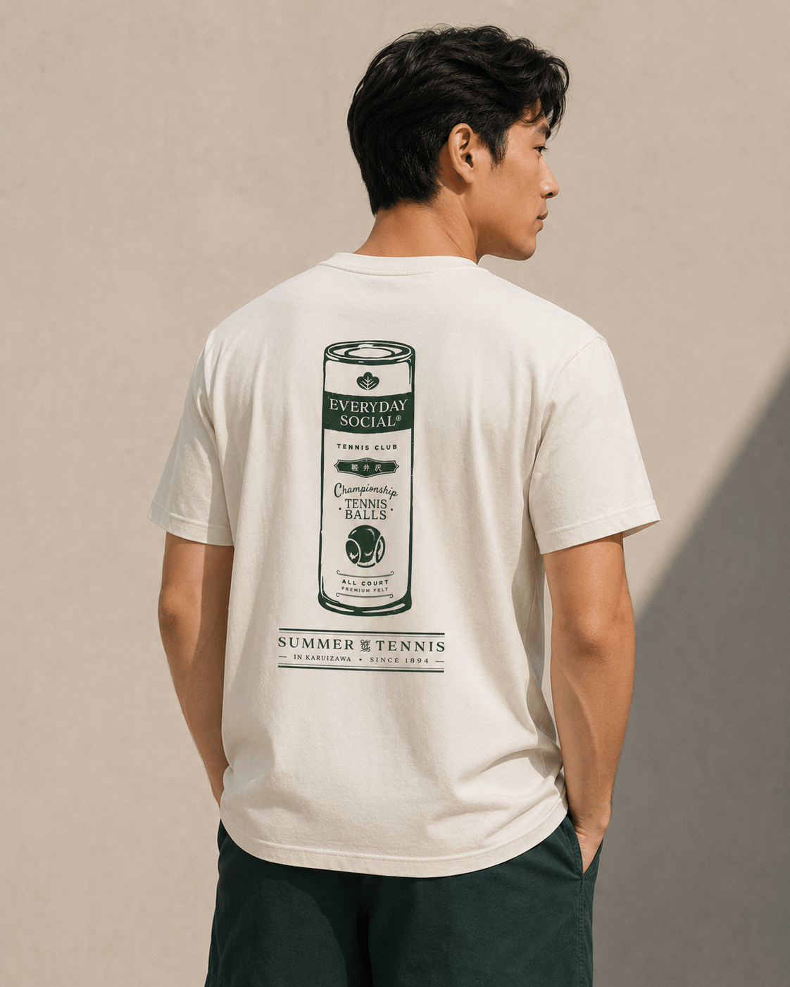 EVERYDAY SOCIAL® - EVERYDAY SOCIAL® Tennis Club Capsule — VINTAGE TENNIS BALLS T-Shirt
