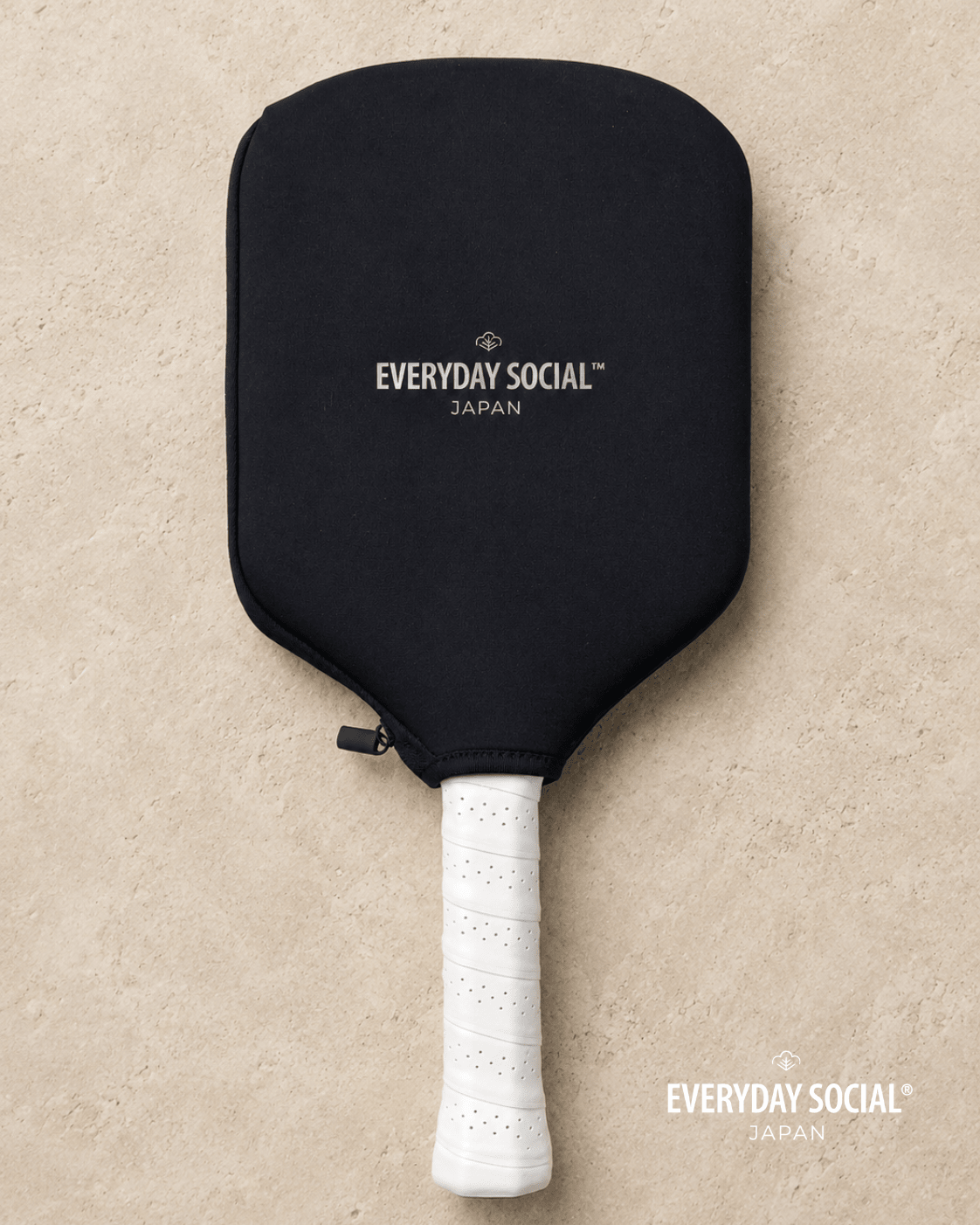 EVERYDAY SOCIAL® - Gran Class Silver Pickleball Paddle Cover