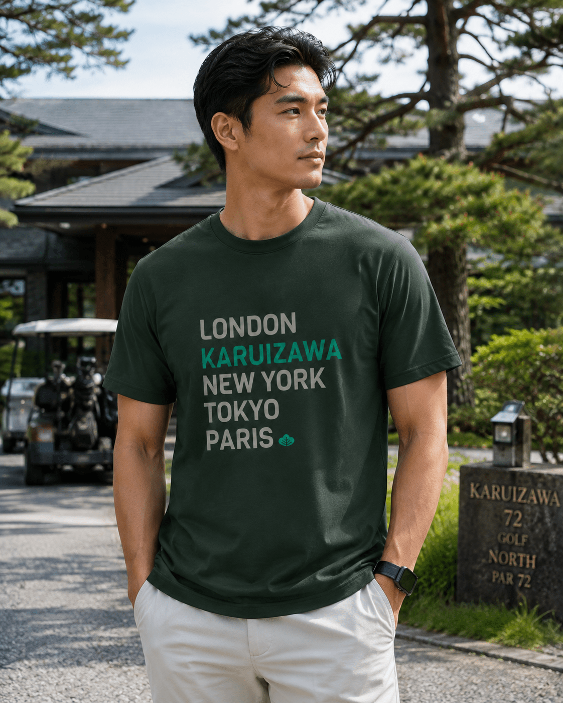 EVERYDAY SOCIAL® - Karuizawa World Cities - Sports Jersey (Pine Smoke)