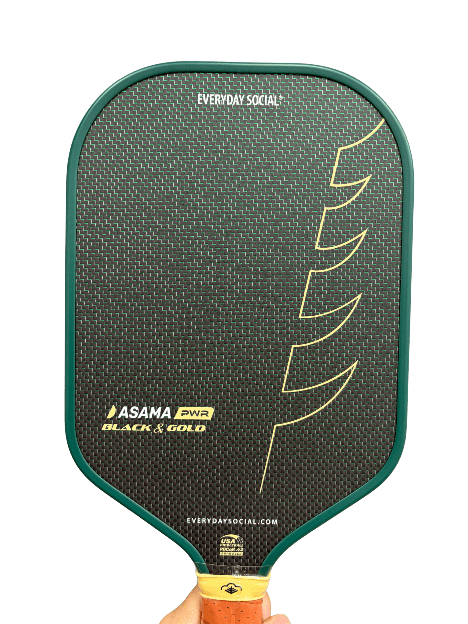 EVERYDAY SOCIAL® - *Limited Pre - Order* ASAMA BLACK & GOLD PWR (Full - Foam Gen4) Green