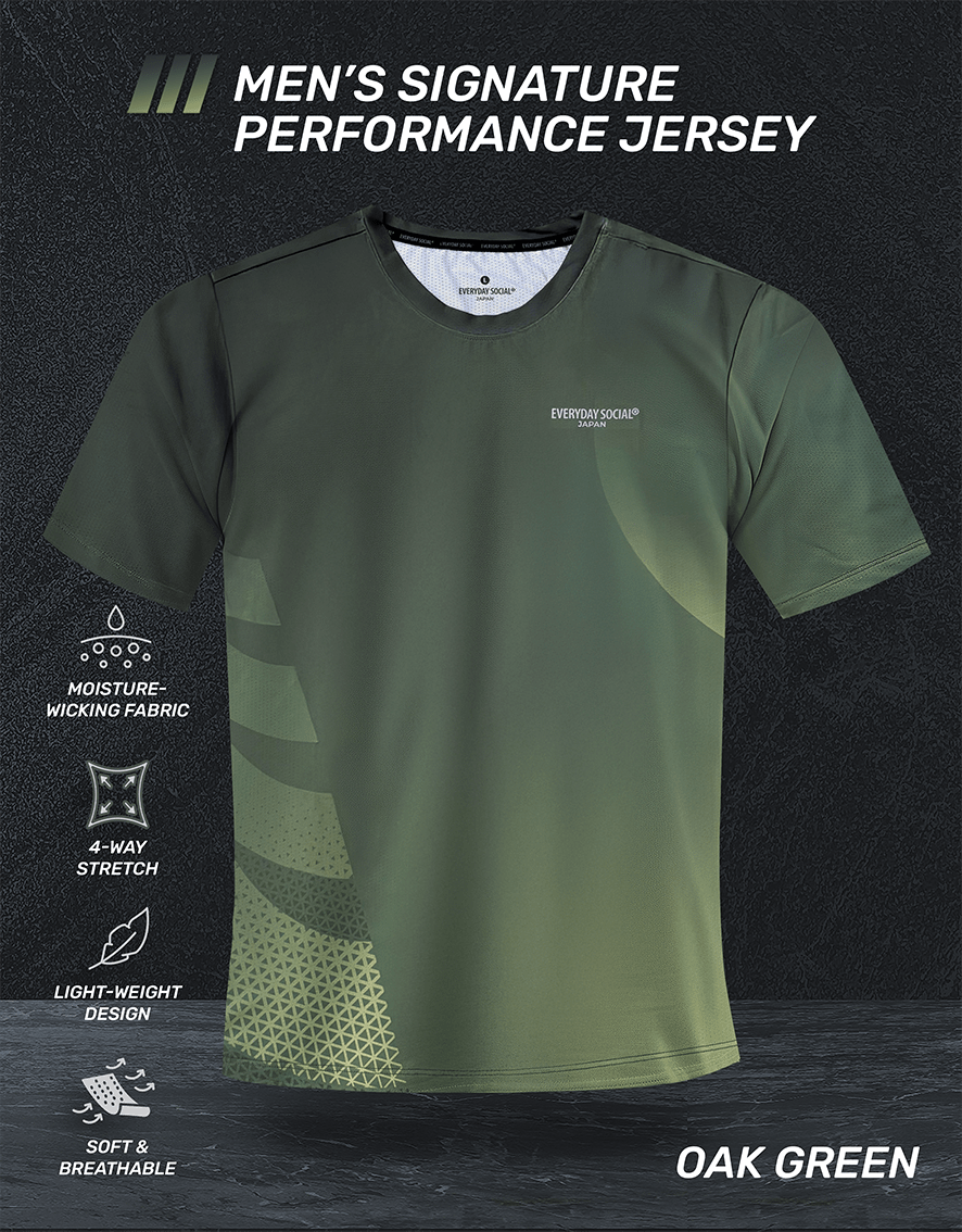 EVERYDAY SOCIAL® - Men's Signature Jersey (Oak Green)