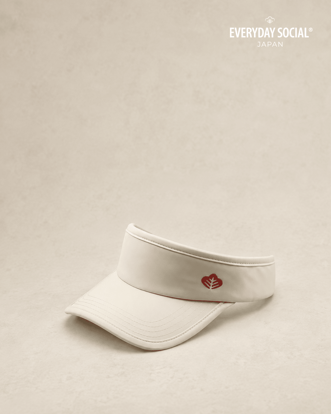 EVERYDAY SOCIAL® - Minimalist Performance Visor (Off-white)