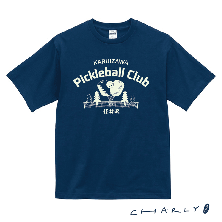 EVERYDAY SOCIAL® - *NEW* Karuizawa Pickleball Club - Premium Cotton Jersey T-Shirt