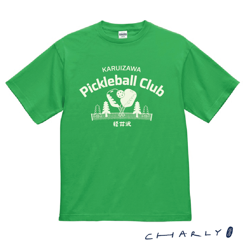 EVERYDAY SOCIAL® - *NEW* Karuizawa Pickleball Club - Premium Cotton Jersey T-Shirt