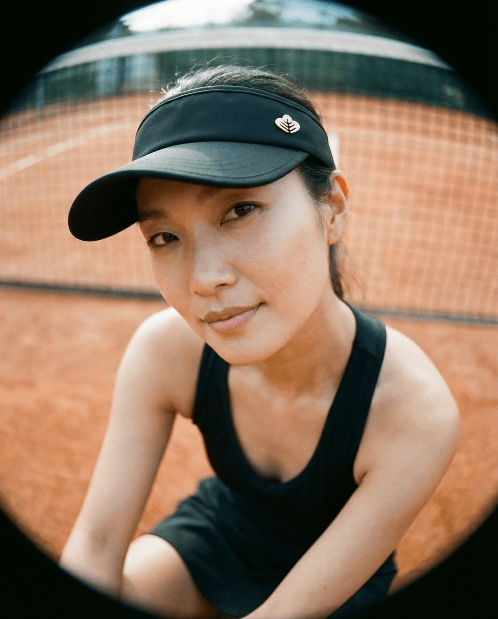 EVERYDAY SOCIAL® - *New* Minimalist Performance Visor (Black & Gold)