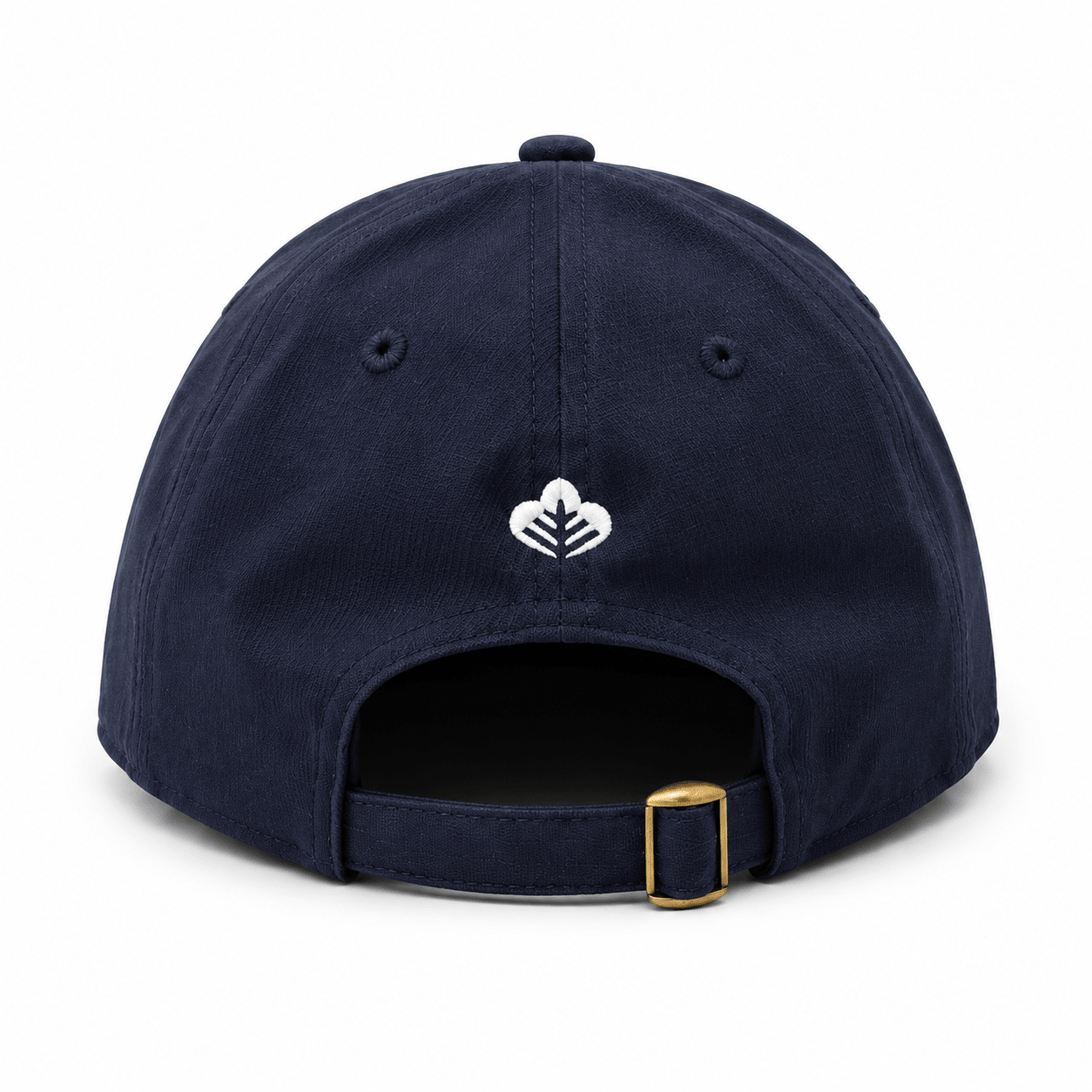 Navy EVERYDAY SOCIAL Signature Hat with adjustable back strap, rear view