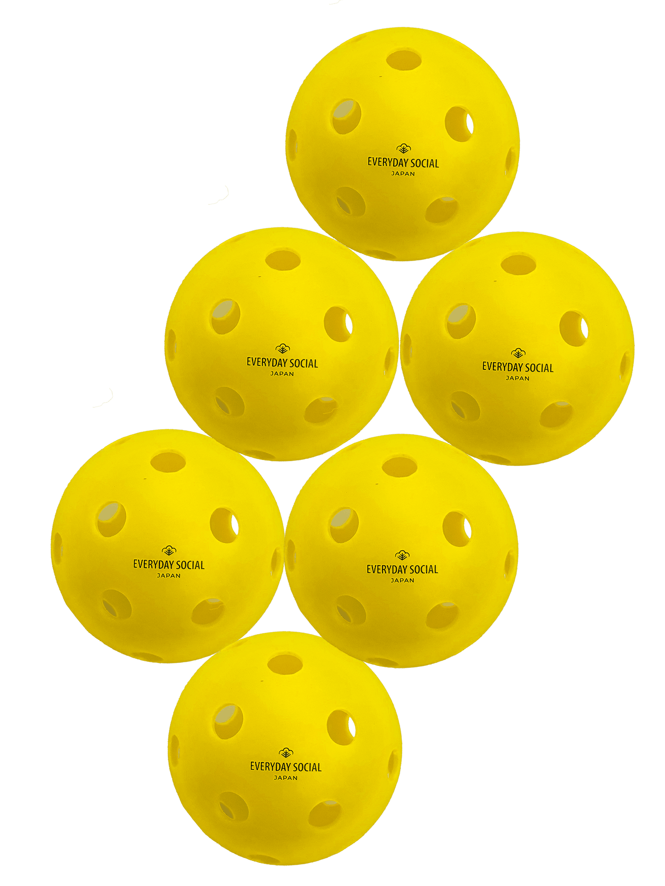 EVERYDAY SOCIAL® - THE ASAMA CLASSIC (Indoor) Yellow Ball (No Packaging)