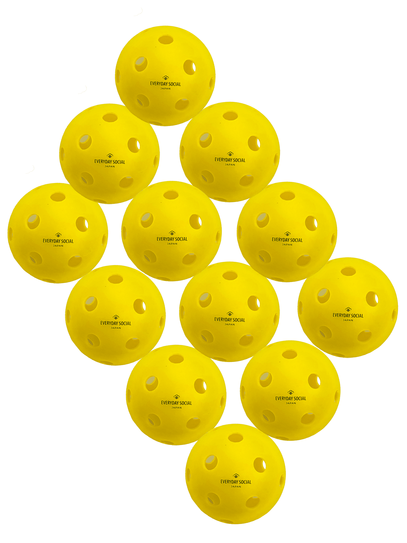 EVERYDAY SOCIAL® - THE ASAMA CLASSIC (Indoor) Yellow Ball (No Packaging)