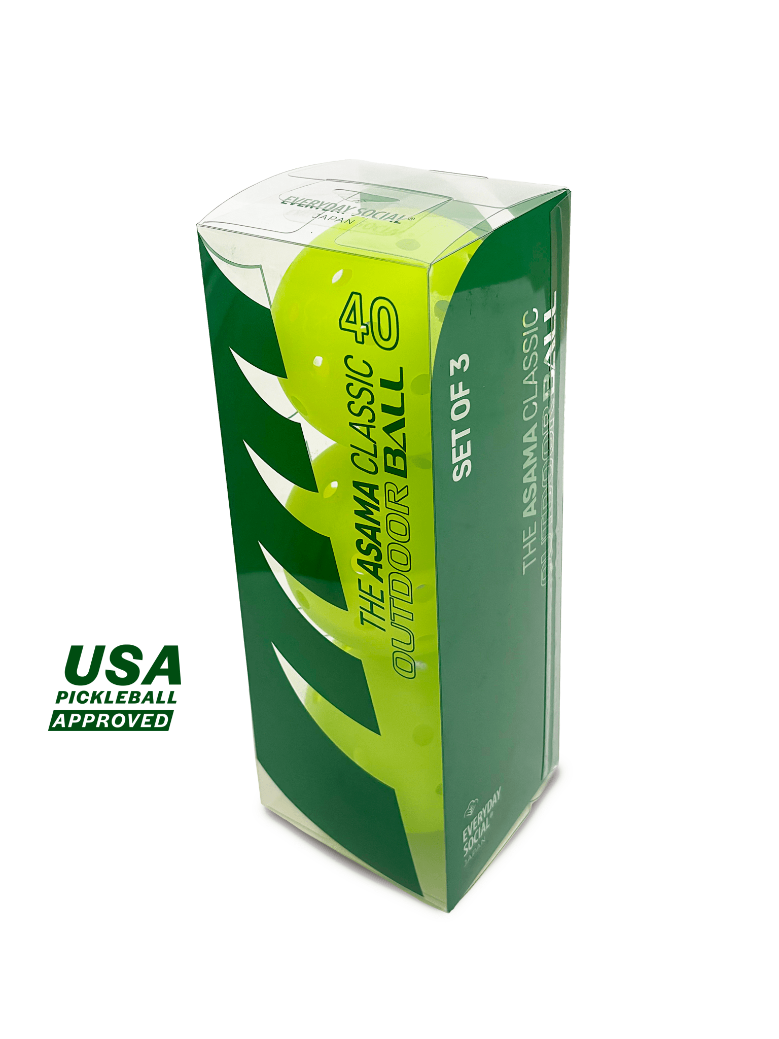 EVERYDAY SOCIAL® - THE ASAMA CLASSIC (Outdoor) 3 Ball Set