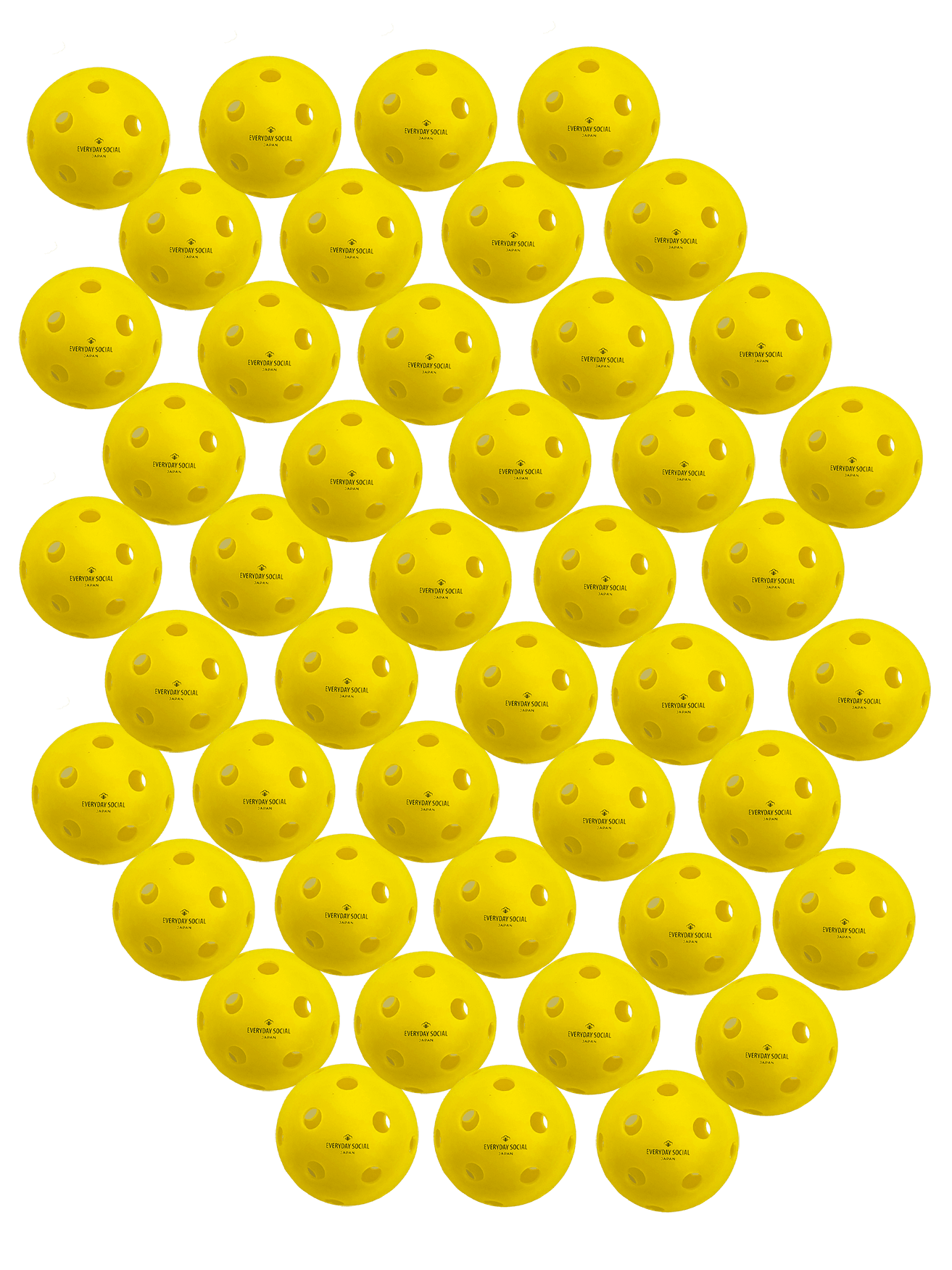 EVERYDAY SOCIAL® - THE ASAMA CLASSIC YELLOW (Indoor) 3 Ball Set