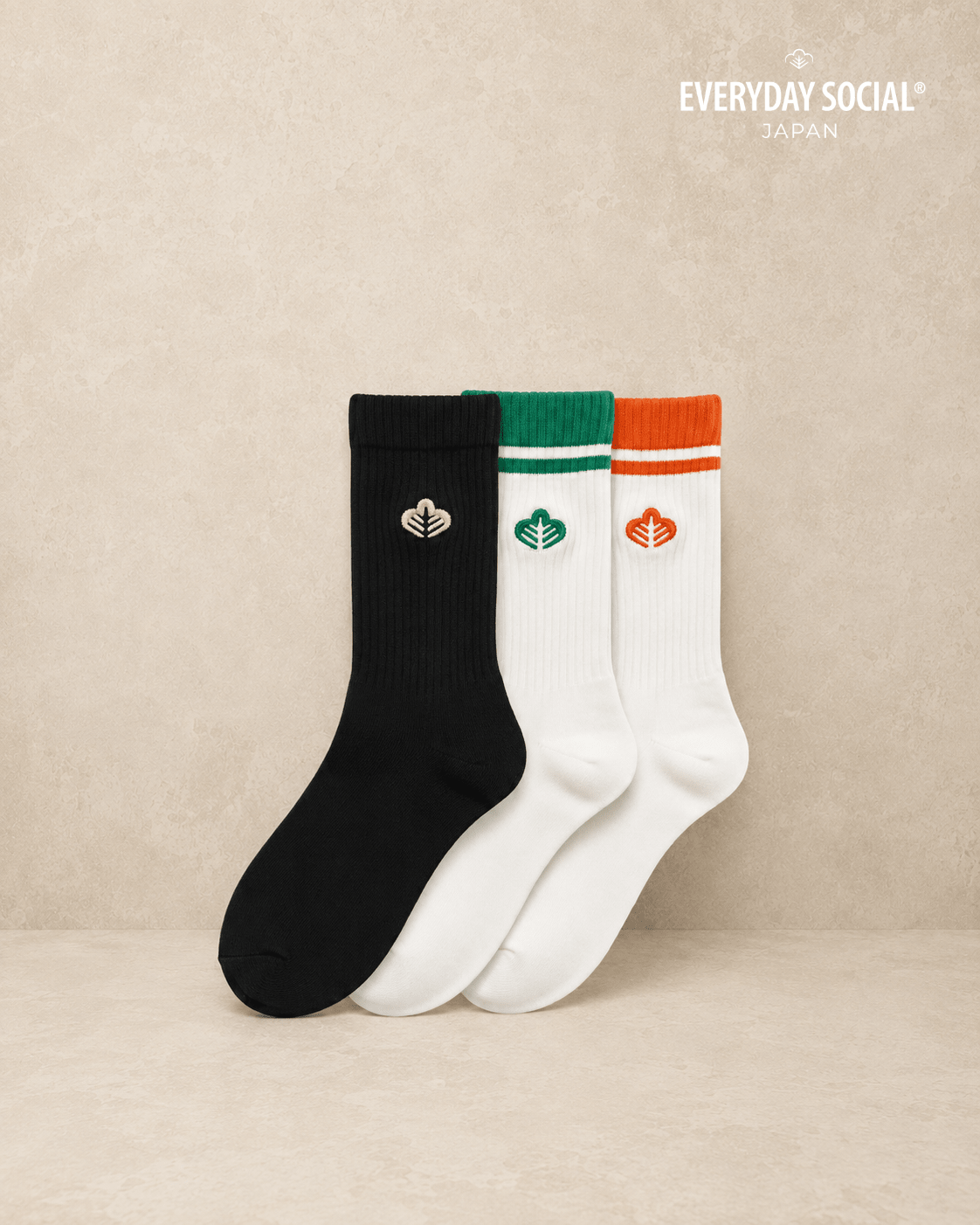 EVERYDAY SOCIAL® - The Classic Crew Sock (3-Pack)