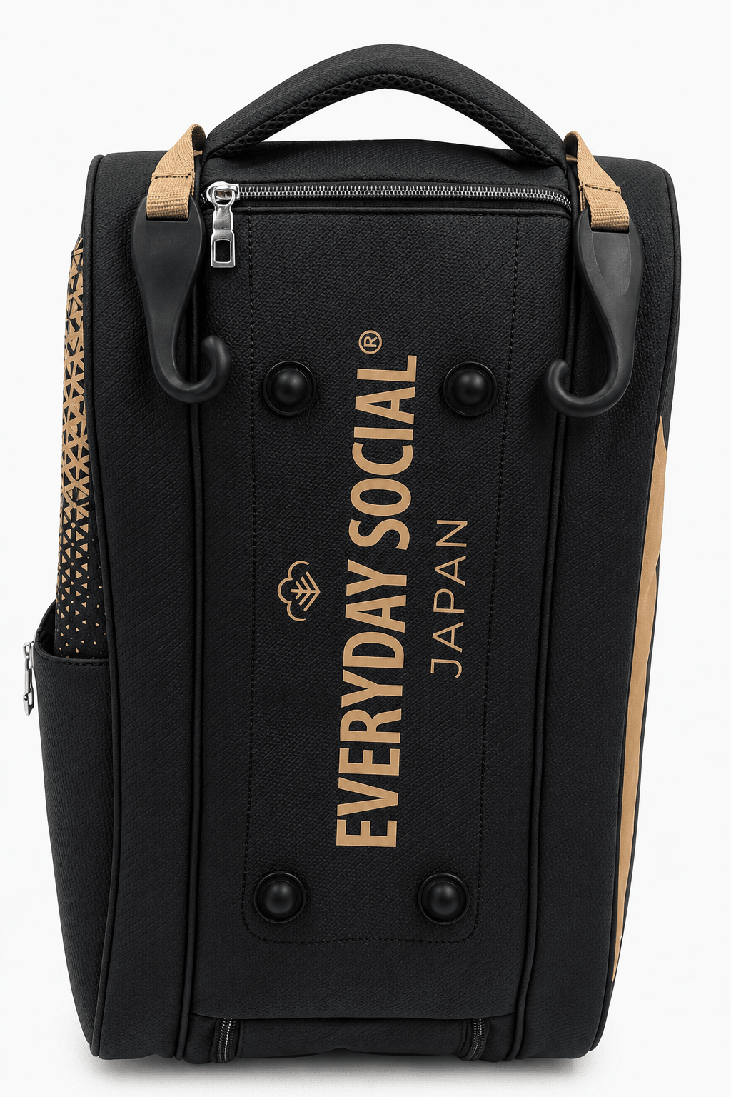 EVERYDAY SOCIAL® - The Competition Paddle Bag 2.0 (Black/Gold)
