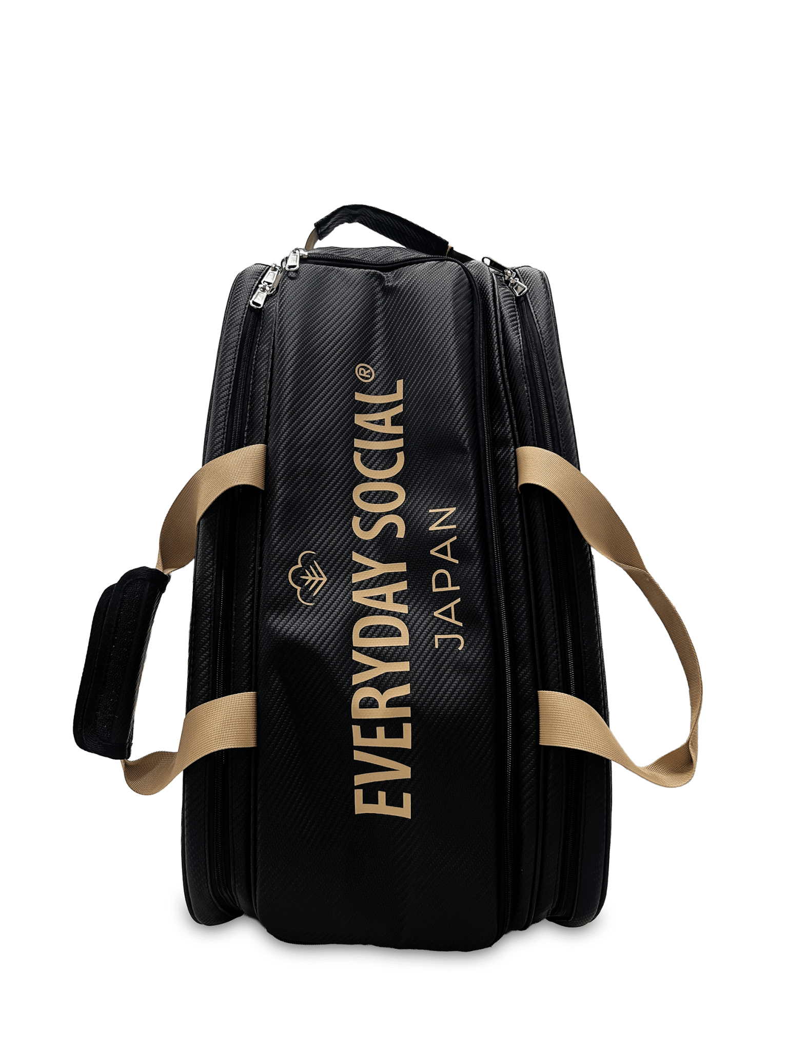 EVERYDAY SOCIAL® - The Competition Paddle Bag (Black/Gold)