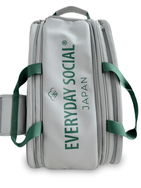 EVERYDAY SOCIAL® - The Competition Paddle Bag (Grey/Green)
