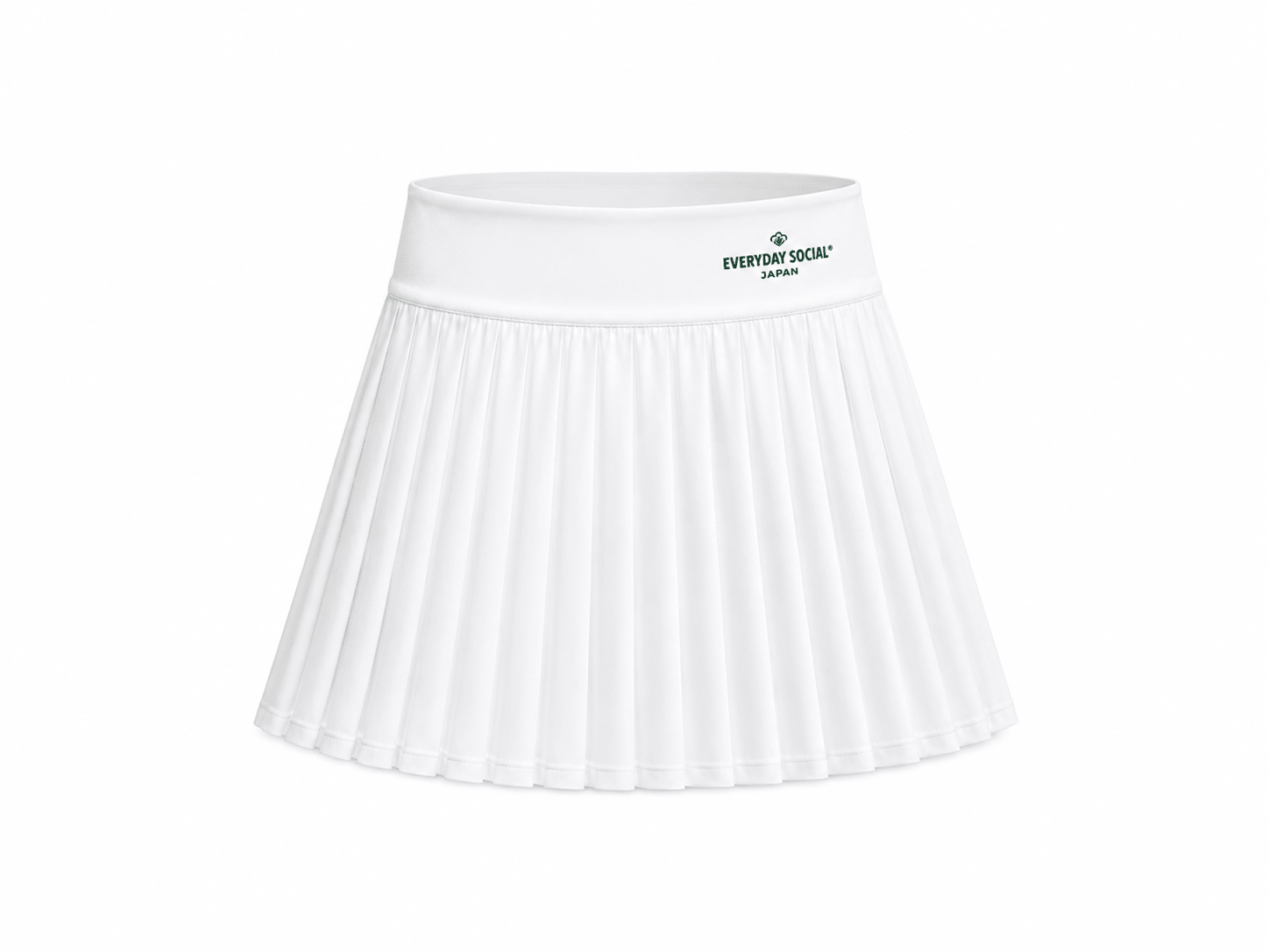 EVERYDAY SOCIAL® - Women’s Pleated Skirt White