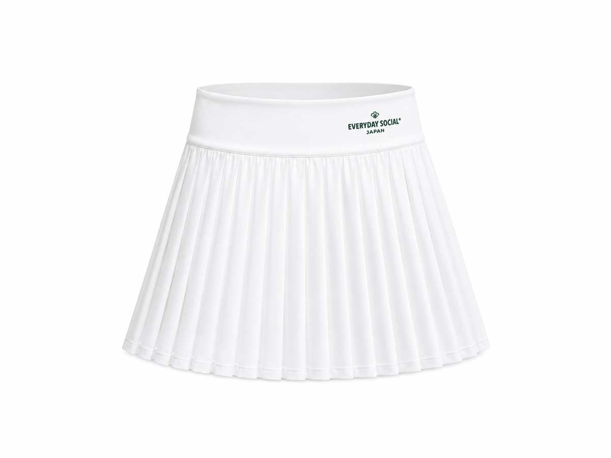 EVERYDAY SOCIAL® - Women’s Pleated Skirt White