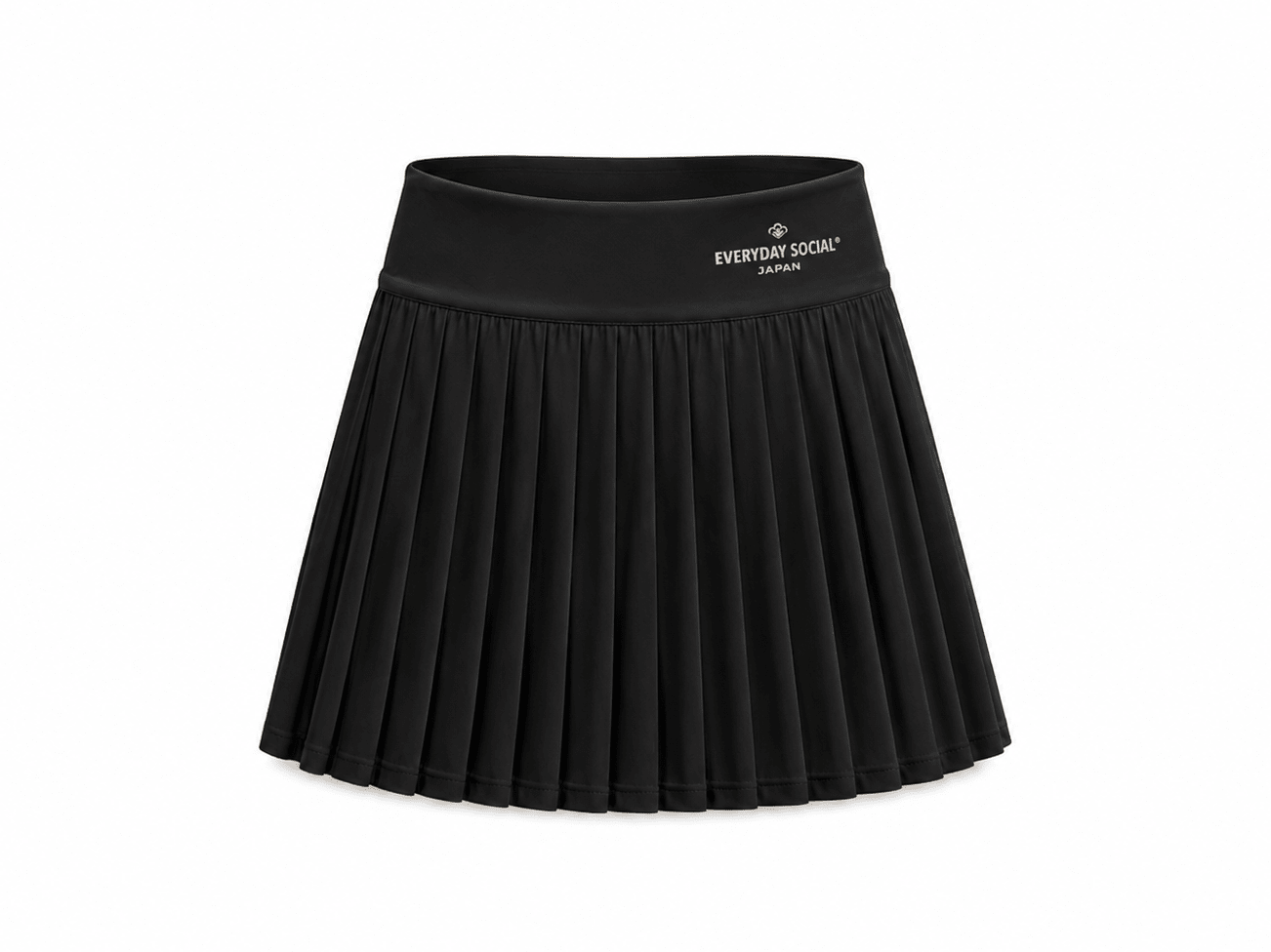 EVERYDAY SOCIAL® - Women’s Pleated Skirt Black