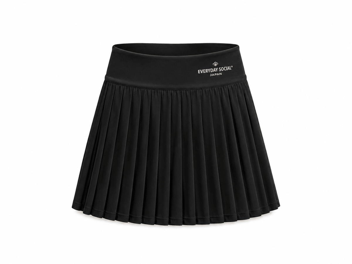 EVERYDAY SOCIAL® - Women’s Pleated Skirt Black